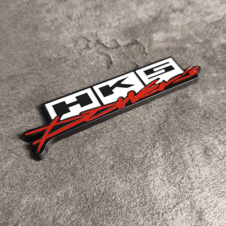 ارم اسپرت فلزی HKS زمینه سفید