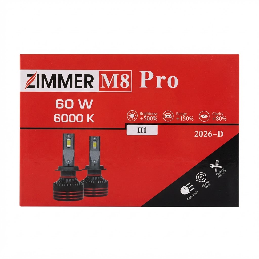 هدلایت زیمر ZIMMER M8PRO