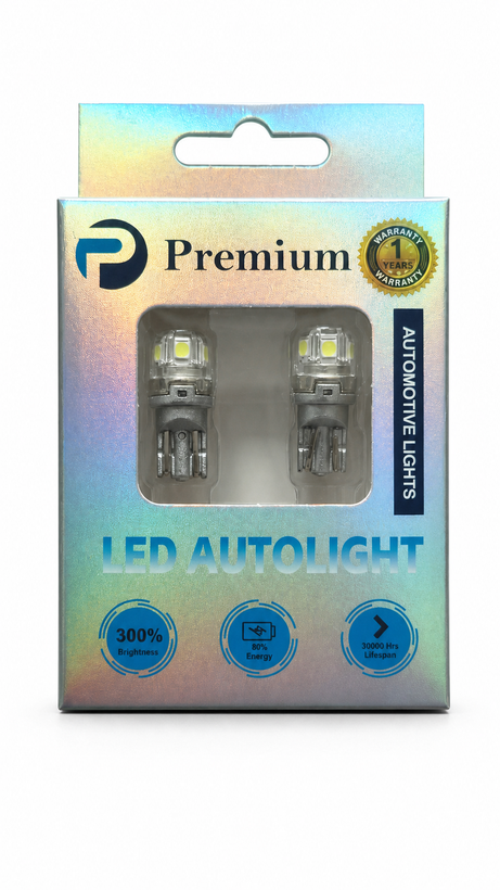 لامپ SMD 9 پرمیوم با برد T10 و سیستم خطاگیر (CANBUS)